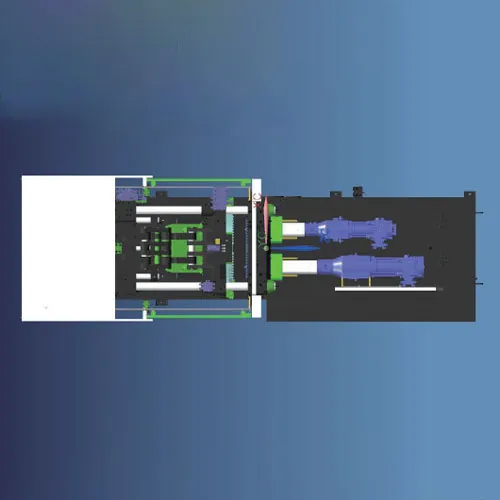 IJT clear dual color series servo injection molding machine